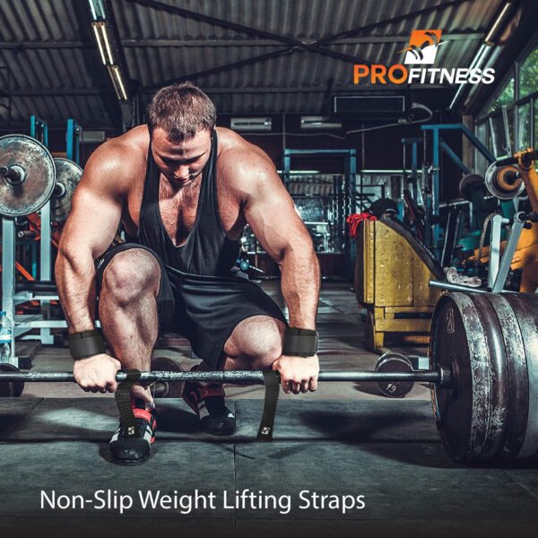 Flexzone Heavy Duty Weight Lifting Straps - أحزمة رفع الأثقال شديدة التحمل من فليكس زون