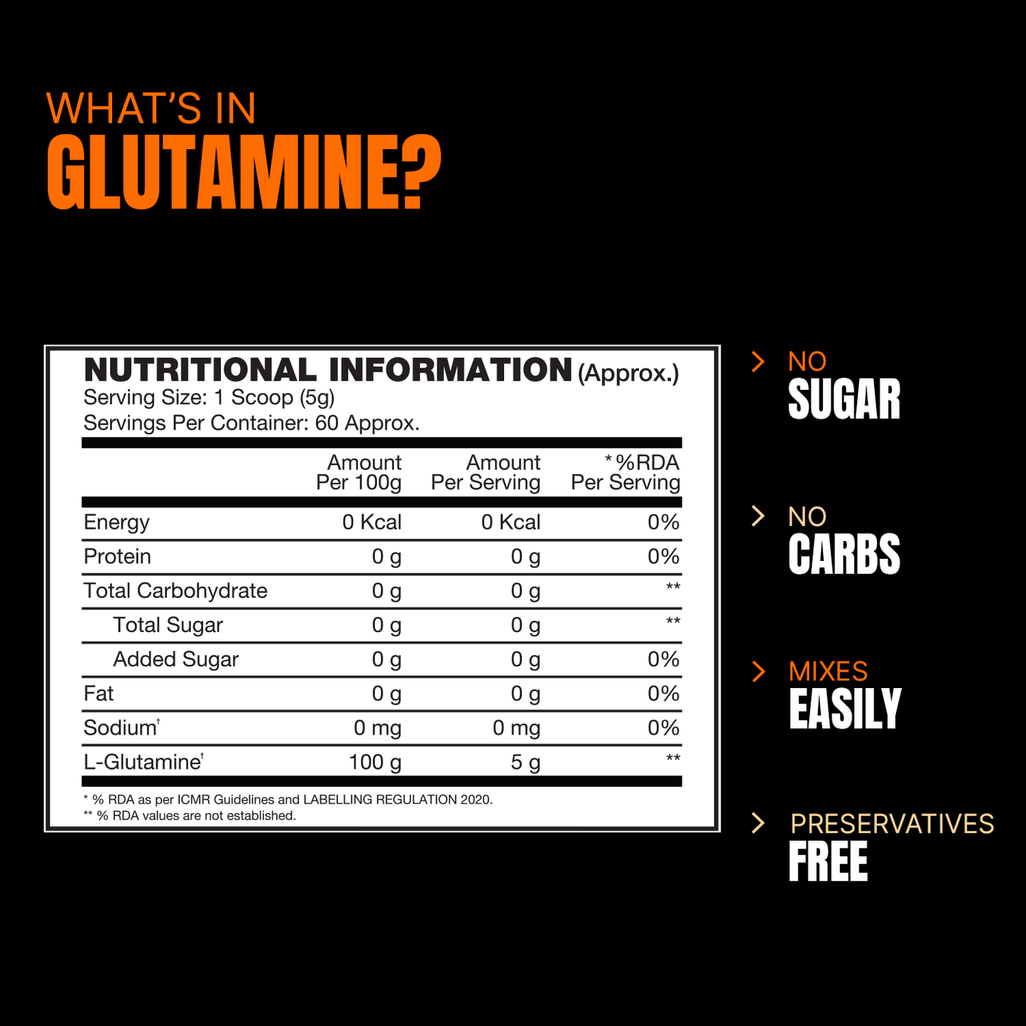 ProSupps Glutamine 300 Unflavored