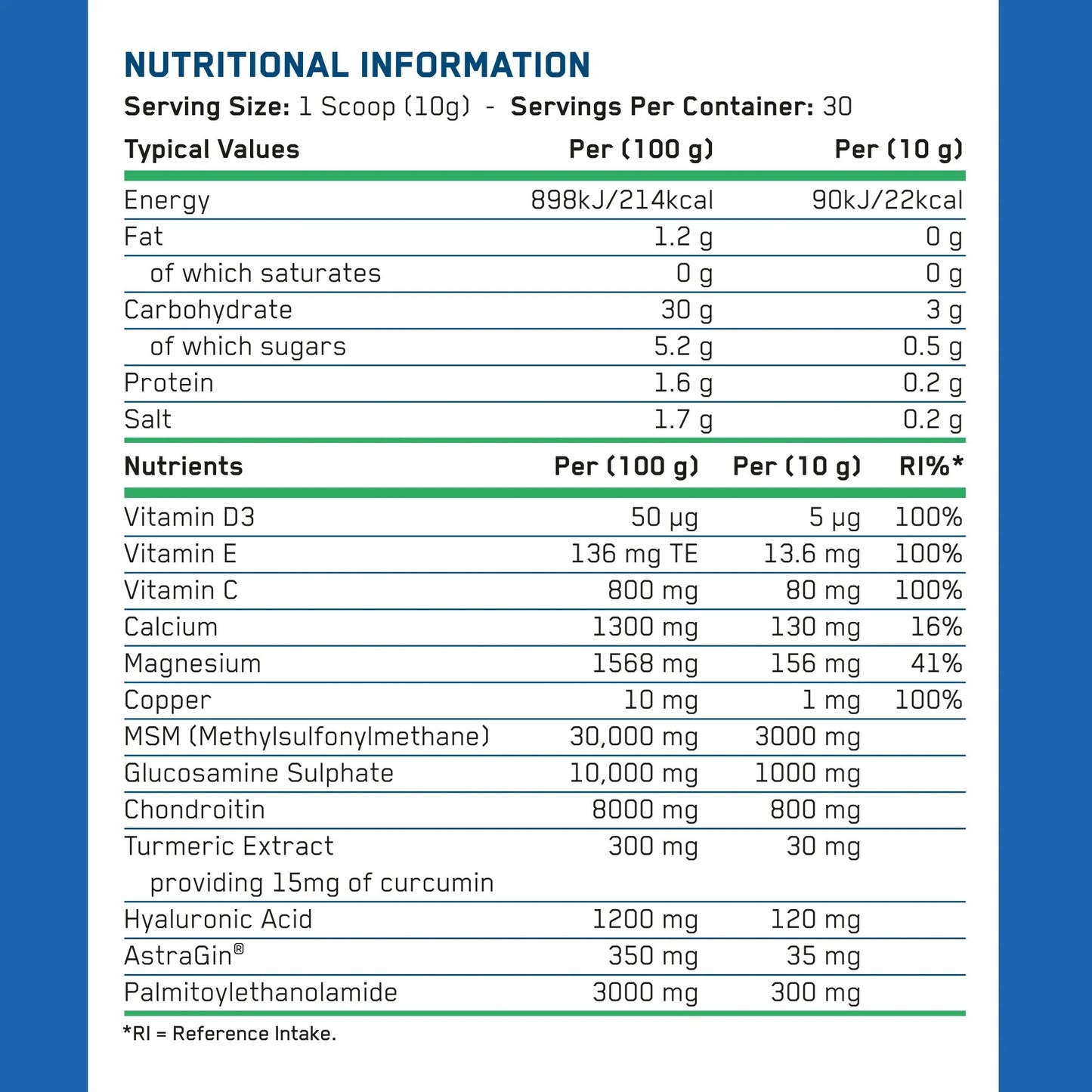 Applied Nutrition Joint Complex