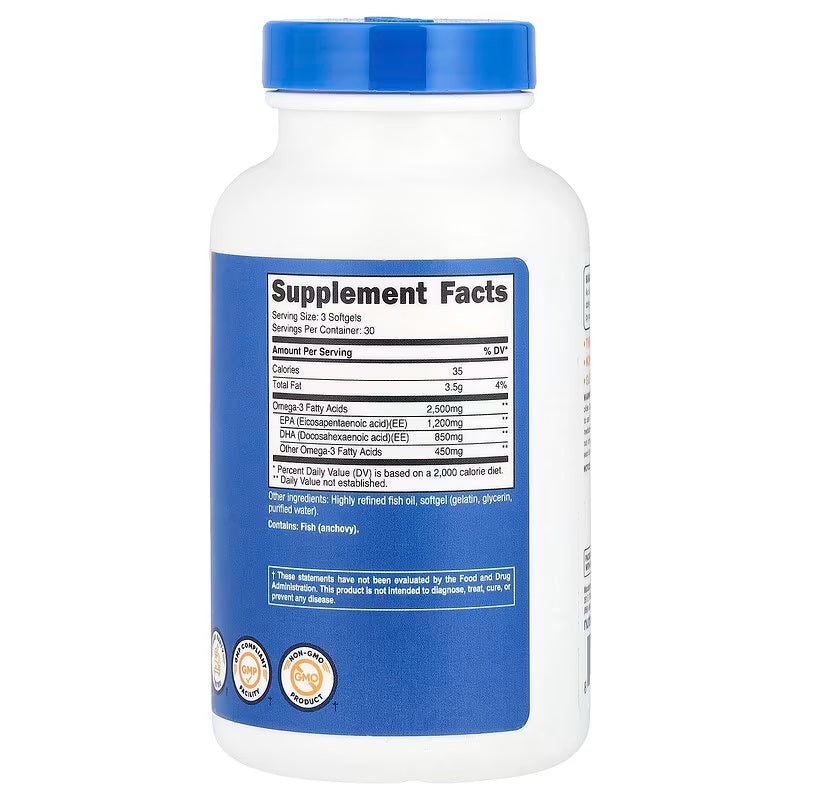 Nutricost Omega 3 Fish Oil Softgels