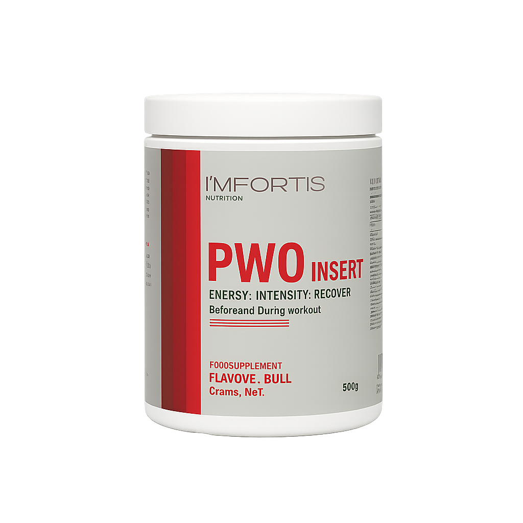 I’mfortis Nutrition PWO Insert