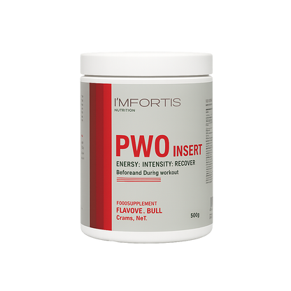 I’mfortis Nutrition PWO Insert