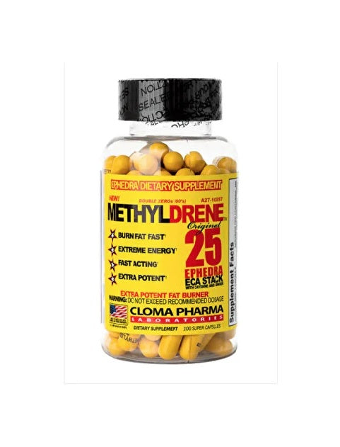 Cloma Pharma Methyldrene 25 Ephedra ECA Stack