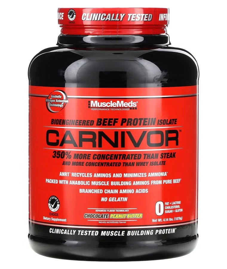 Muscle Meds - Carnivor Beef Protein Isolate 4.14lbs.