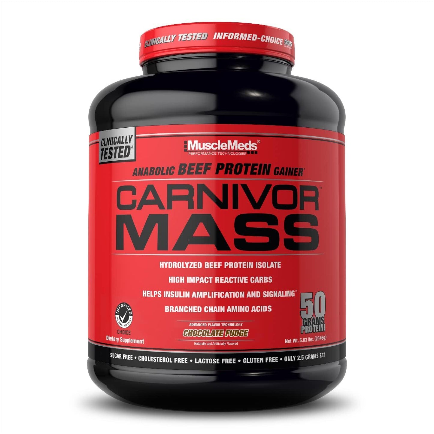 MuscleMeds Carnivor Mass 6lbs