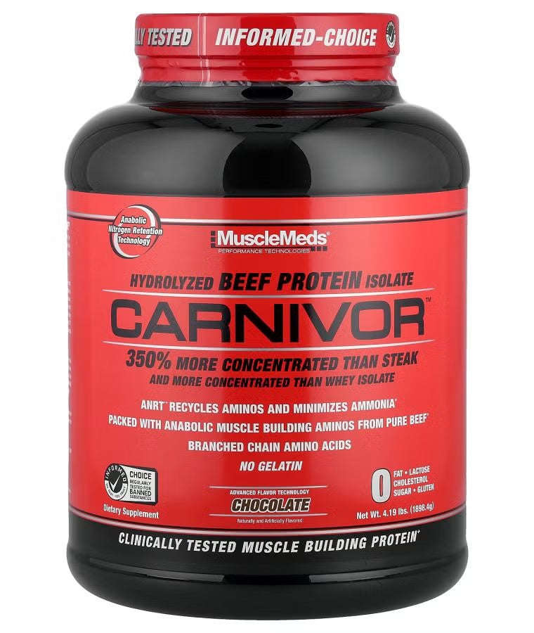 Muscle Meds - Carnivor Beef Protein Isolate 4.14lbs.