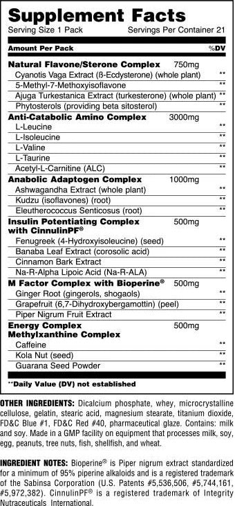 Universal Animal M-Stak 21Packs