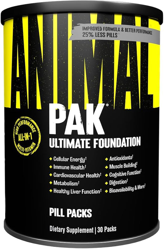 Universal Animal PAK Multivitamin 30Packs