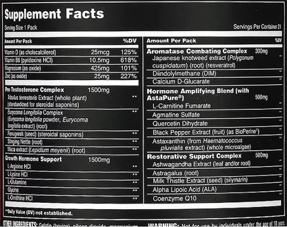 Universal Animal Stak 21Packs