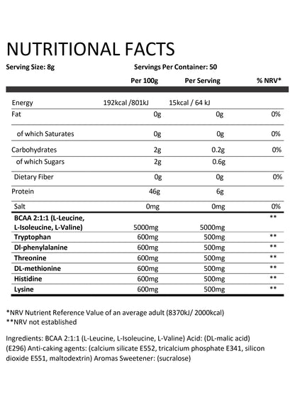 I’MFortis Nutrition - EAA - أيمفورتس نيوتريشن الأحماض الأمينية الأساسية 