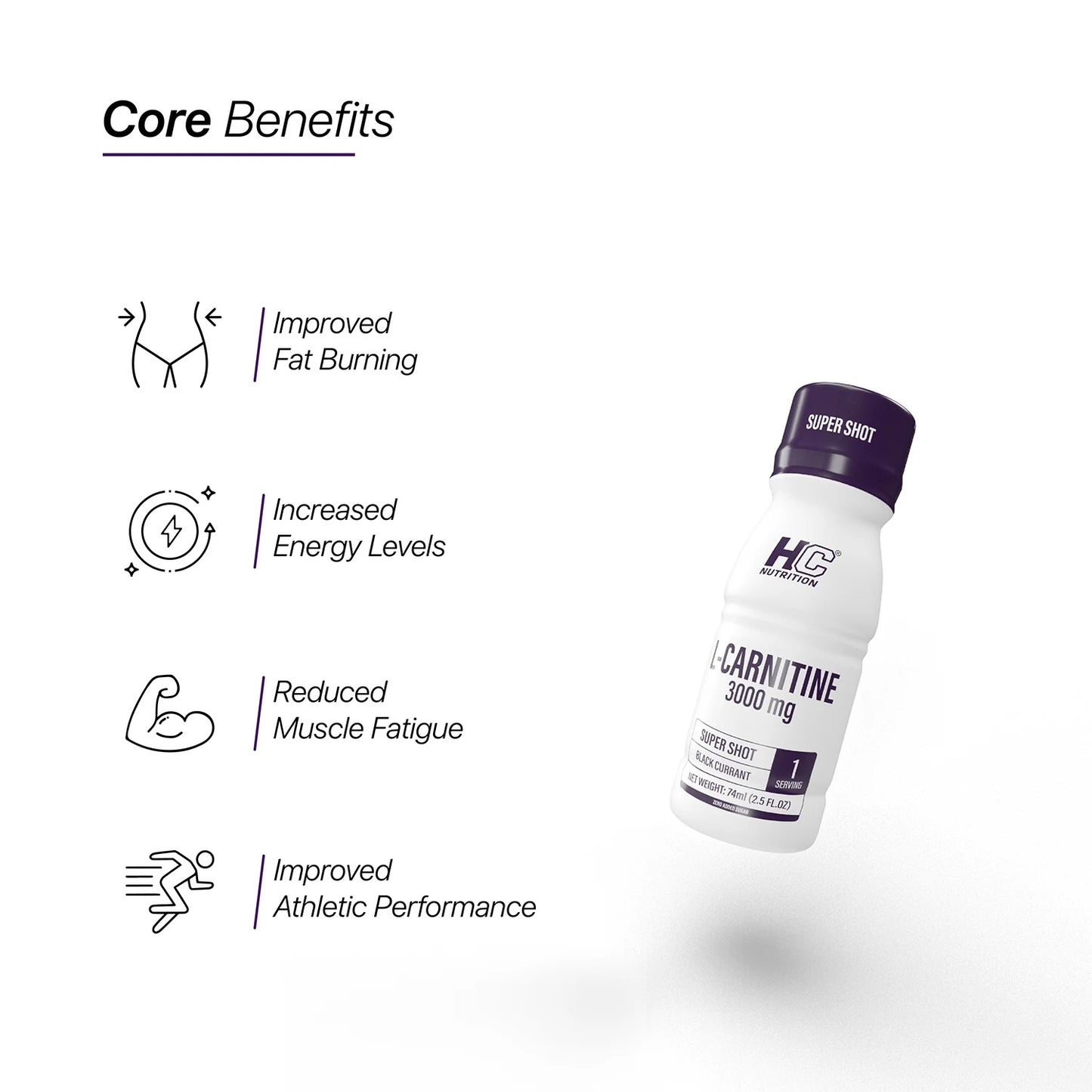 HC Nutrition L-Carnitine 3000 Shot