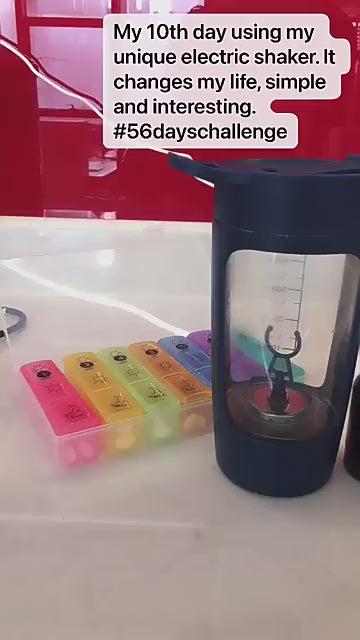 Flexzone Electric Protein Shake Bottle Blender - خلاط زجاجة فليكس زون الكهربائي لخفق البروتين