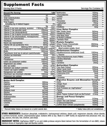 Universal Animal PAK Multivitamin 44Packs