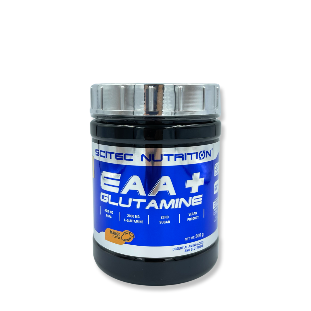Scitec - EAA + Glutamine - سايتك – الأحماض الأمينية الأساسية + الجلوتامين