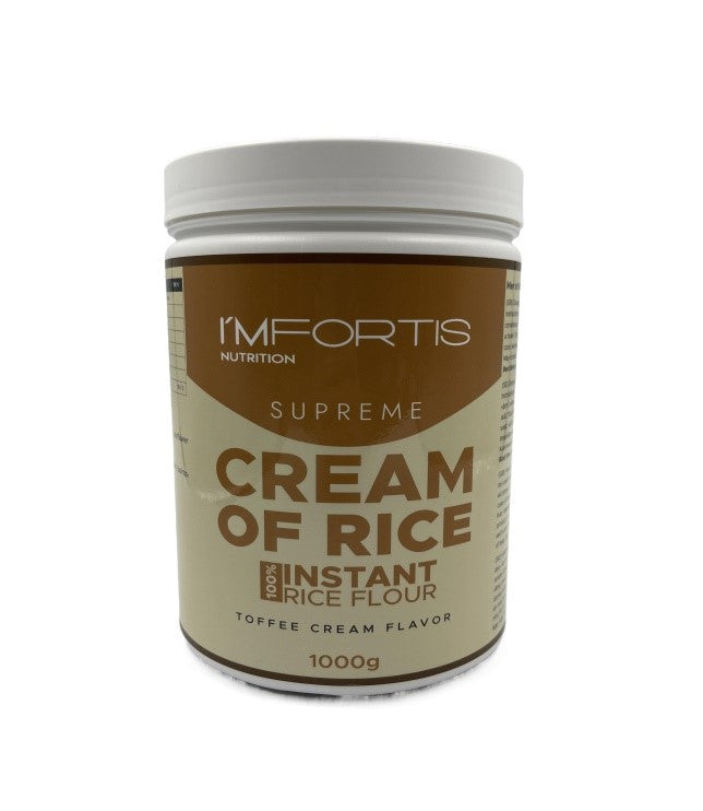 I’MFortis Nutrition - Supreme Cream of Rice - أيمفورتس نيوتريشن - كريم الأرز الفائق