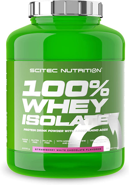 Scitec - 100% Whey Isolate Protein - سايتك- بروتين مصل اللبن المفروز بنسبة 100٪