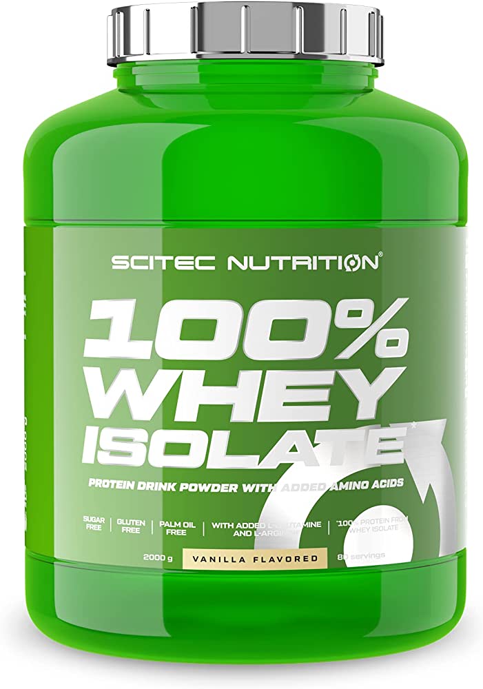 Scitec - 100% Whey Isolate Protein - سايتك- بروتين مصل اللبن المفروز بنسبة 100٪